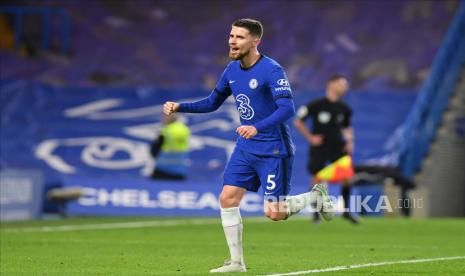 Gelandang Chelsea, Jorginho.