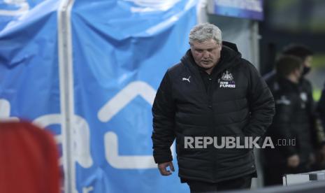 Pelatih kepala Newcastle Steve Bruce.