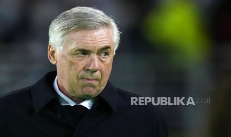 Pelatih kepala Real Madrid Carlo Ancelotti.