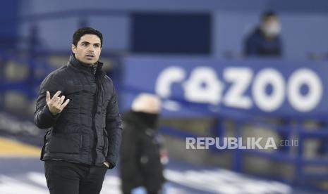  Pelatih kepala Mikel Arteta dari Arsenal