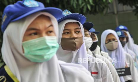 Siswa Pariaman Belajar di Sekolah dengan Protokol Covid-19. Ilustrasi