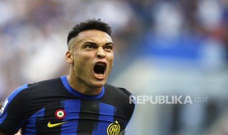 Penyerang Inter Milan, Lautaro Martinez.