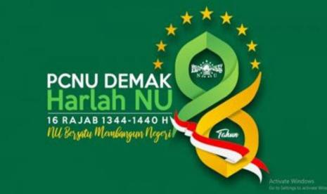 Selamat Milad ke-96 NU, Ini Link Dowload Logo Harlah NU