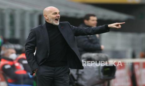 Manajer AC Milan Stefano Pioli.