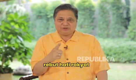 Tangkapan layar Ketua Umum Partai Golkar, Airlangga Hartarto menyatakan bahwa partainya solid dan siap menghadapi pemilihan umum (Pemilu) 2024, lewat keterangan video yang diunggah Rabu (9/8/2023) malam. 