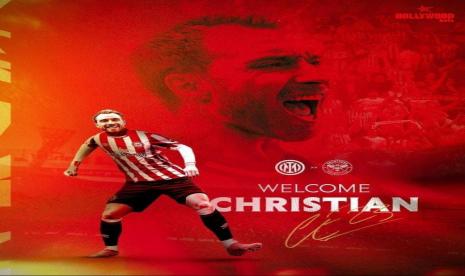 Brentford Resmi Datangkan Christian Eriksen dengan Kontrak 6 Bulan