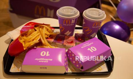 The BTS Meals, kolaborasi BTS X McDonald’s hadir di Indonesia pada 9 Juni mulai pukul 11.00 WIB.