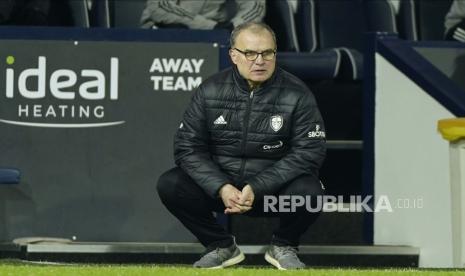 Pelatih kepala Leeds United Marcelo Bielsa.