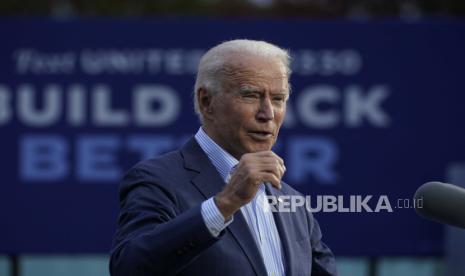 Calon presiden dari Partai Demokrat, mantan Wakil Presiden Joe Biden