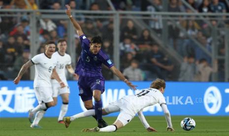 Federico Redondo (tengah) pemain timnas Argentina U-20 yang akan menjadi rekan Lionel Messi di Inter Miami.