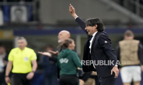 Pelatih Inter Milan Simone Inzaghi