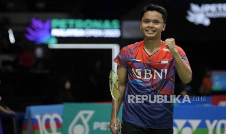 Pebulu tangkis tunggal putra Indonesia, Anthony Sinisuka Ginting.