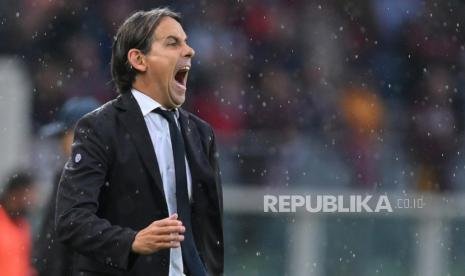 Pelatih Inter Milan, Simone Inzaghi.