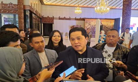 Menteri Koordinator bidang Kemaritiman dan Investasi Ad Interim Erick Thohir.