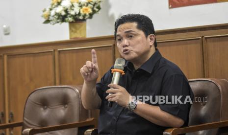 Menteri BUMN Erick Thohir mengatakan aksi bersih-bersih BUMN bukanlah hal yang mudah dilakukan. (ilustrasi). 