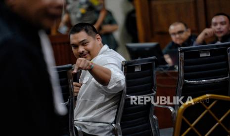 Menteri Pemuda dan Olahraga Ario Bimo Nandito Ariotedjo atau Dito Ariotedjo menjalani sidang. Menpora Dito mengapresiasi kejaksaan yang menghadirkannya di sidang BTS 4G.