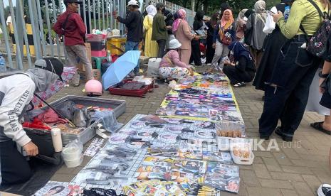 Suasana hari pertama konser Suga BTS (Agust D) di ICE BSD, Tangerang, Jumat (26/5/2023).