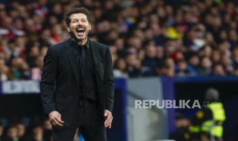 Pelatih Atletico Madrid Diego Cholo Simeone