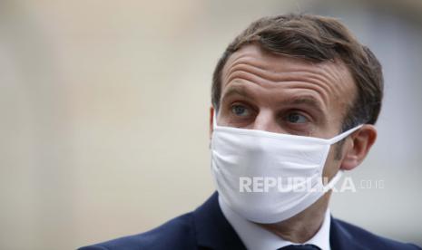 Institusi Islam Eropa Layangkan Surat Terbuka untuk Macron. Foto: Presiden Prancis Emmanuel Macron 