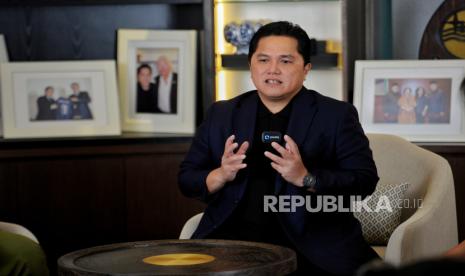 Menteri BUMN Erick Thohir. 