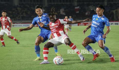 Laga Persis Solo di BRI Liga 1 yang berlangsung di Stadion Manahan.