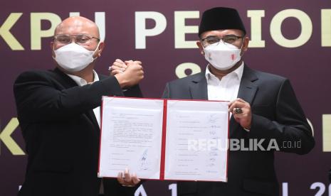 Ketua Komisi Pemilihan Umum (KPU) periode 2022-2027 Hasyim Asy