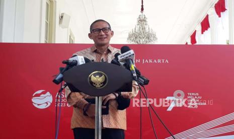 Menteri Pariwisata dan Ekonomi Kreatif Sandiaga Uno.