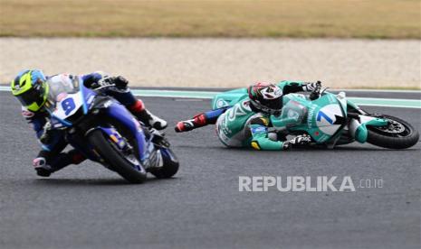 Balapan World Superbike. World Superbike di Mandalika akhir pekan ini diprediksi akan diguyur hujan. 