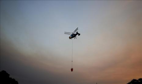 Sebanyak 98 dari 107 kebakaran hutan di Turki sudah terkendali. 