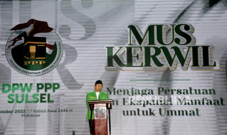 Plt Ketua Umum DPP Partai Persatuan Pembangunan (PPP) Muhammad Mardiono.