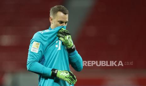 Kiper Bayern Muenchen Manuel Neuer. 