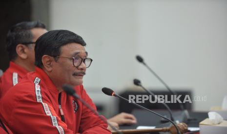 Ketua DPP PDIP Bidang Ideologi dan Kaderisasi seklaigus Steering Committee (SC) Rakernas PDIP ke V, Djarot Saiful Hidayat.