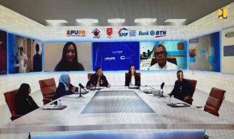 Webinar Serial I Hari Perumahan Nasional. (dok KemenPUPR)