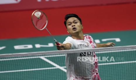 Pebulu tangkis tunggal putra Indonesia, Anthony Sinisuka Ginting.