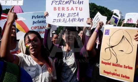 Jumlah kasus kekerasan terhadap perempuan sepanjang tahun 2020 mencapai 299.911 kasus.