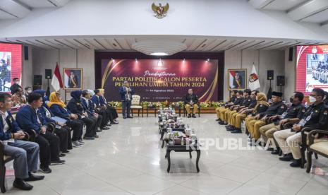 Ketua Komisi Pemilihan Umum (KPU) Hasyim Asy