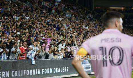 Bintang timnas Argentina dan Inter Miami, Lionel Messi.