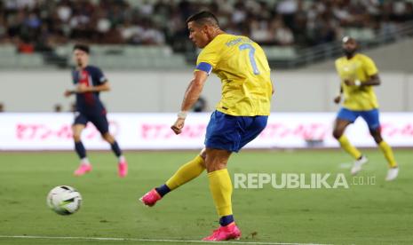 Bintang timnas Portugal dan klub Al Nassr, Cristiano Ronaldo.