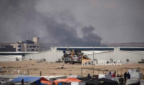 Kondisi di Rafah, Gaza, 28 May 2024. 