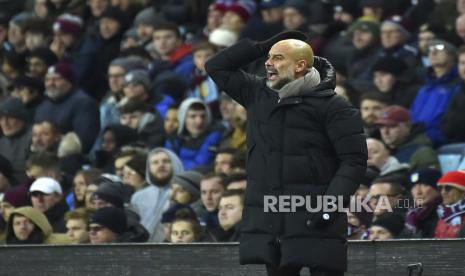 Pelatih kepala Manchester City Pep Guardiola enggan membocorkan ucapannya kepada Kyle Malker yang dikartu merah dalam pertandingan Liga Champions kontra RB Leipzig.