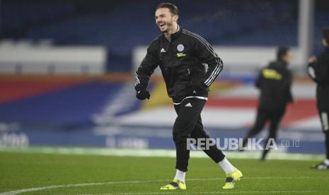 Pemain Leicester James Maddison.