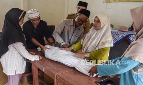 Pelatihan pemulasaran jenazah.