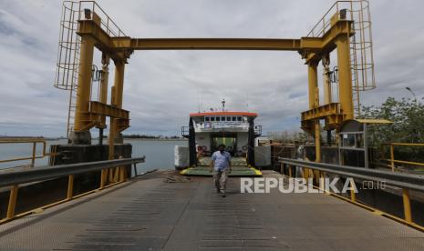 Suasana dermaga penyeberangan pelabuhan Ulee Lheu, Banda Aceh - Sabang yang sepi aktivitas (ilustrasi)