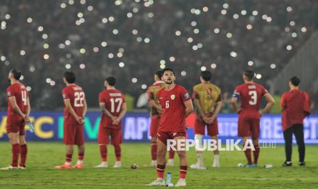 Para pemain timnas Indonesia.