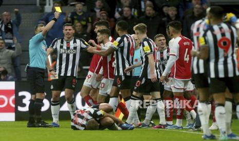 Kai Havertz bersama Arsenal terlibat keributan dengan Newcastle United. 