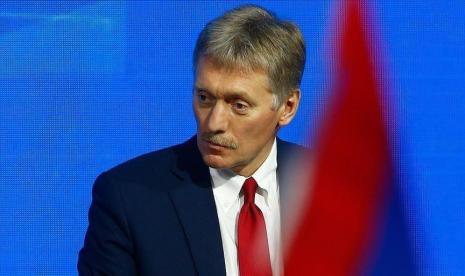 Juru bicara Kremlin Dmitry Peskov. Rusia mendesak Belarus untuk menahan diri dari mengambil keputusan emosional.