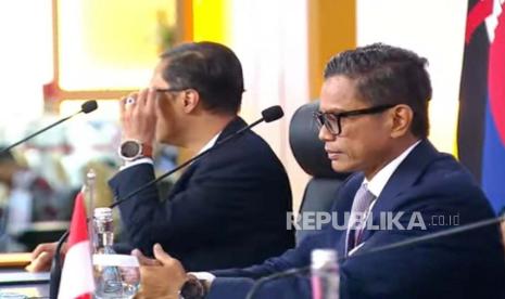 Wakil Menteri Luar Negeri Pahala Mansury menjelaskan potensi kerja sama proyek yang akan dilakukan negara ASEAN, Selasa (5/9/2023).