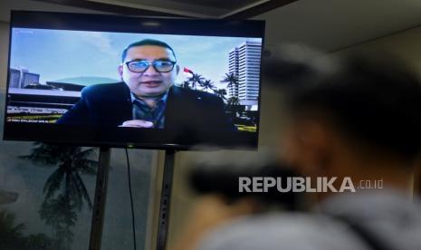 Ketua Badan Kerja Sama Antar Parlemen (BKSAP) DPR yang juga Wakil Ketua Umum DPP Partai Gerindra, Fadli Zon.