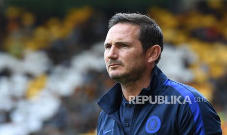  Manajer Chelsea Frank Lampard.