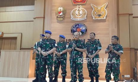 Pimpinan Polisi Militer TNI.